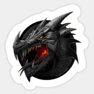 Funny Chinese Dragon Design Sticker